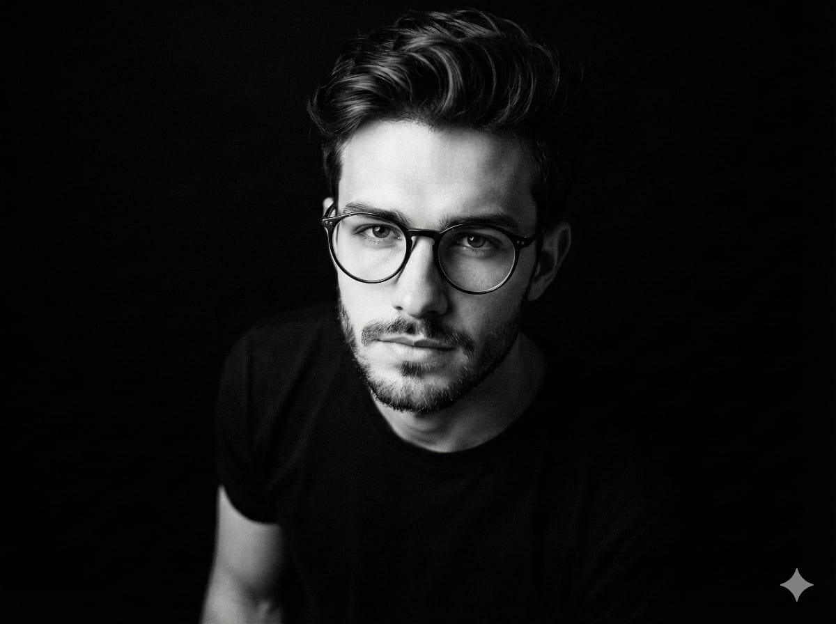Black and White Portrait Generation Prompt