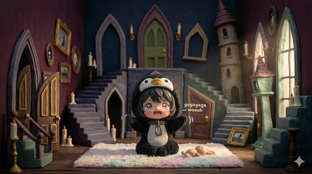 3D Tiny Anime Girl 'Gugu' Sequence 2