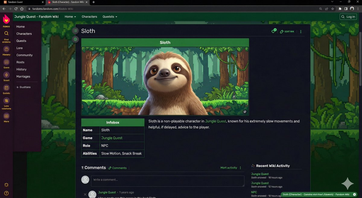 Video Game Wiki Style Image Generation 2