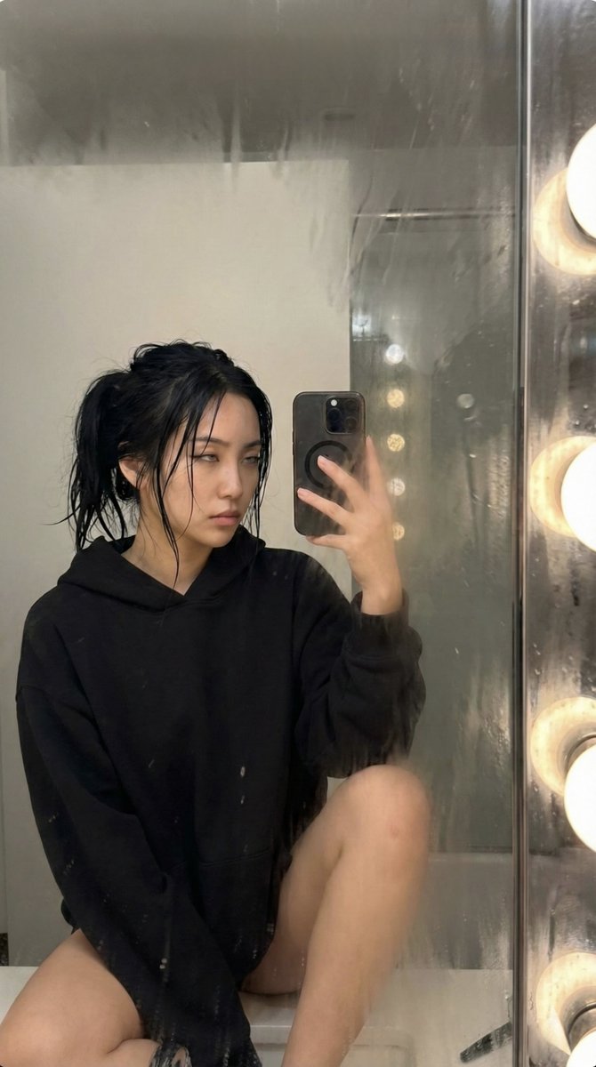 Steamy Mirror Selfie Prompt 2