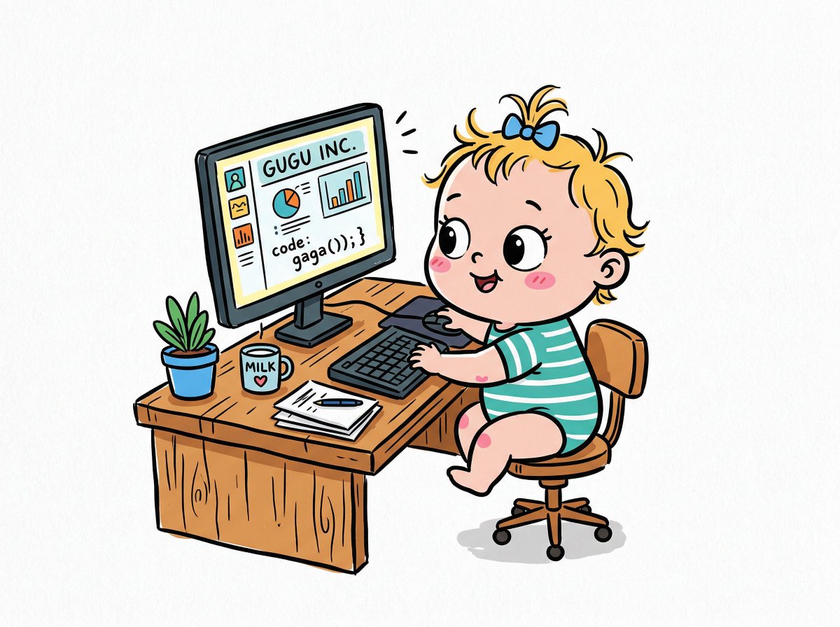 Chibi Bunny Mascot Illustration 2