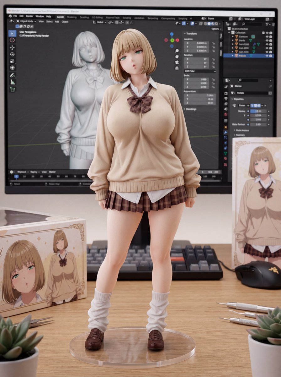 Nano Banana 2 prompt for creating figures and 3D models 3