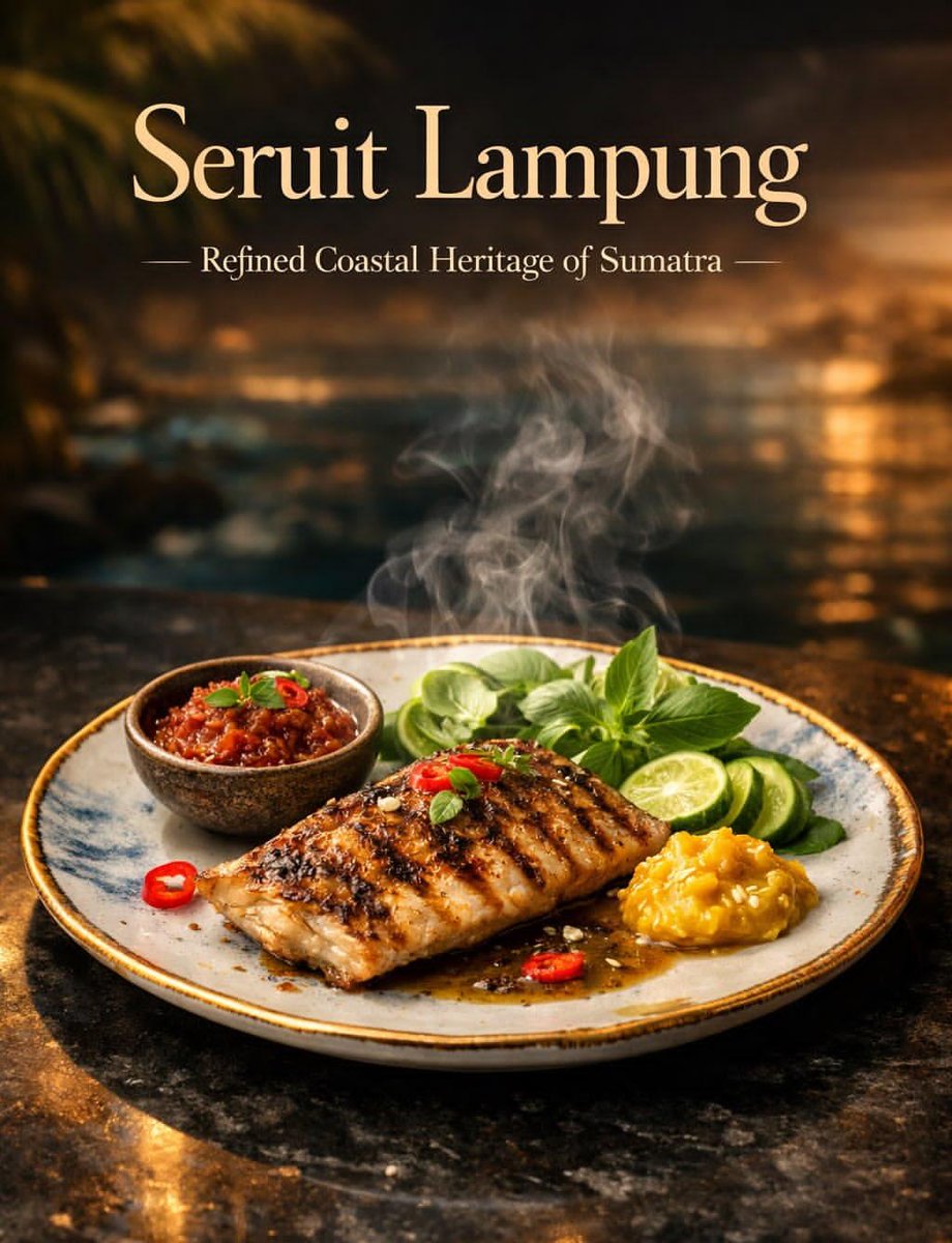 Luxury Cinematic Food Photography of Seruit Lampung