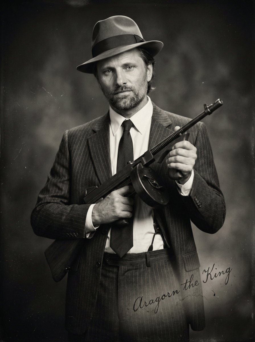 Lord of the Rings Characters as 1930s Mobsters