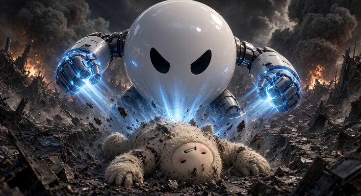 Meta Muse vs Grok Bot Fight