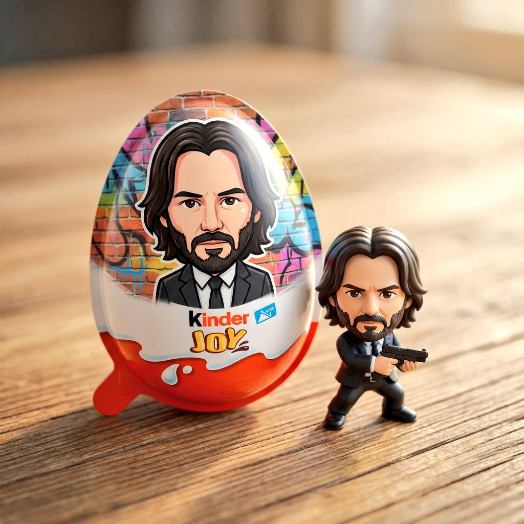 Hyper-realistic Product Photo of Kinder Joy Egg 4