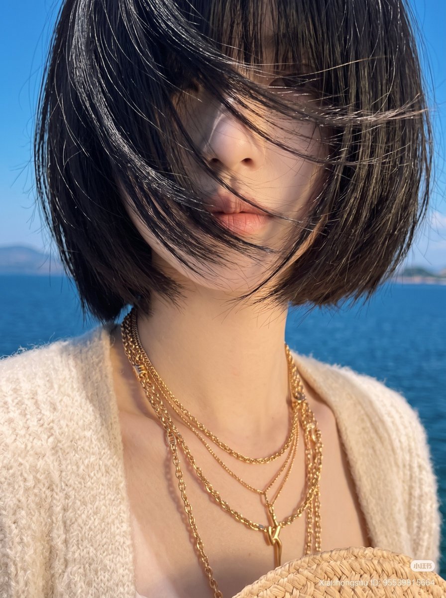 Coastal Wind-Blown Portrait 2