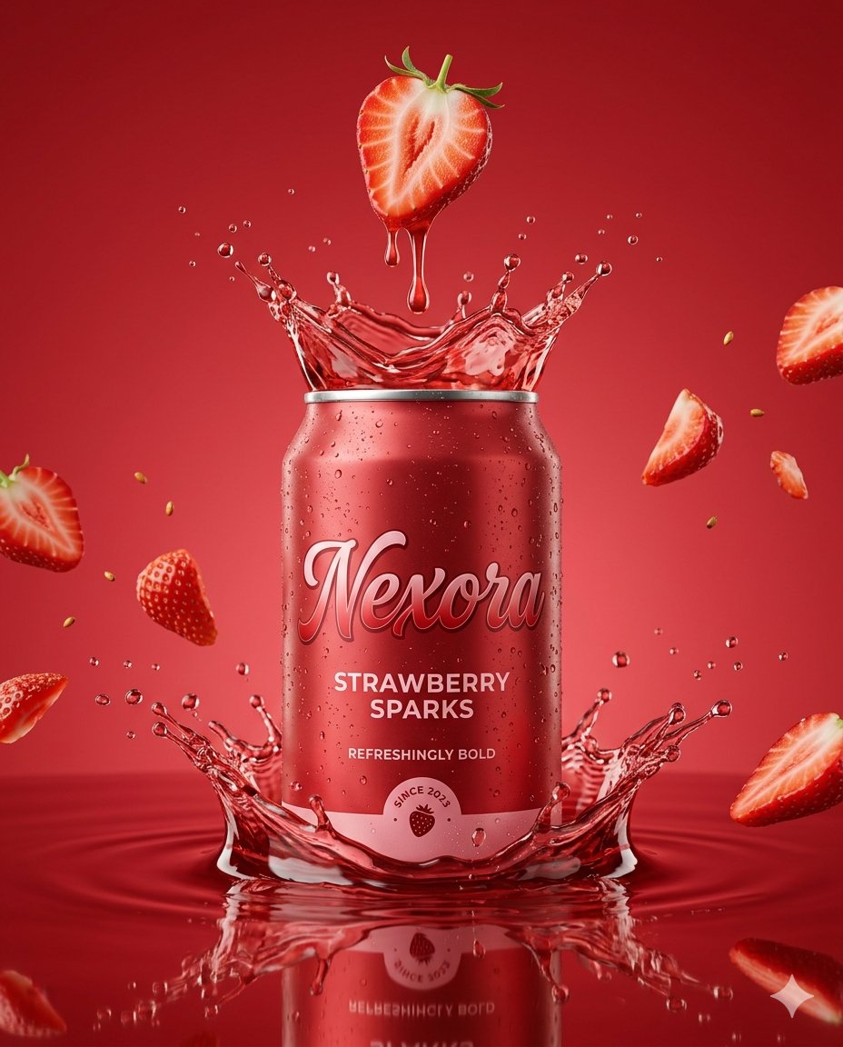 Ultra-realistic Beverage Product Photography Prompt 3
