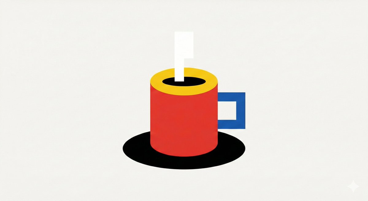 Bauhaus Geometry Minimal Illustration Template 3