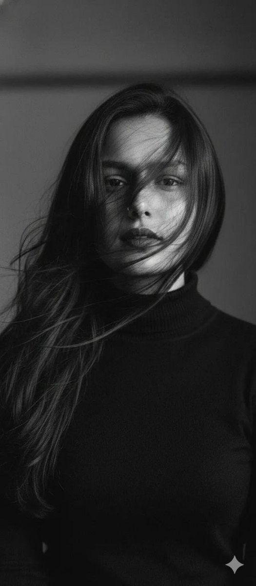 Ultra-Realistic Black and White Cinematic Portrait 3