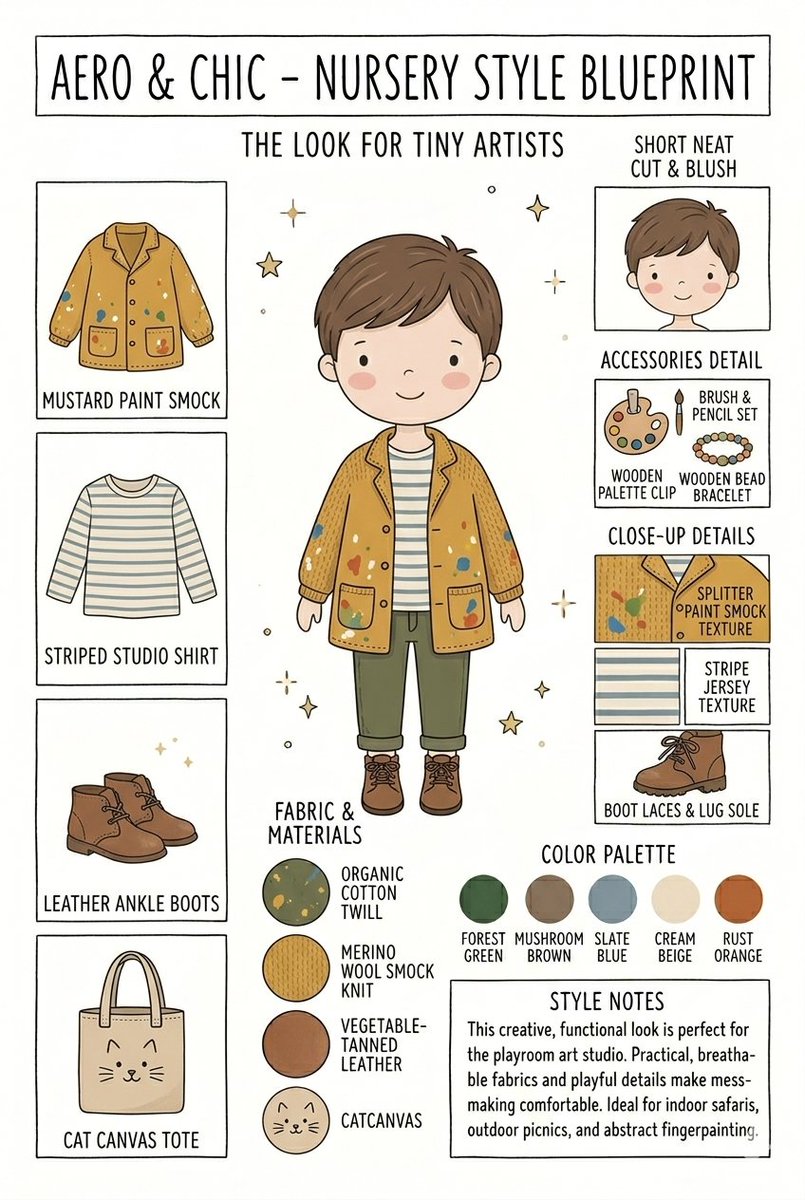 Nursery Fashion Style Blueprint Infographic 2