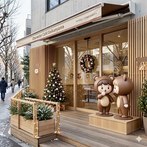 Daikan-yama Collaboration Cafe Generator (Christmas Theme)