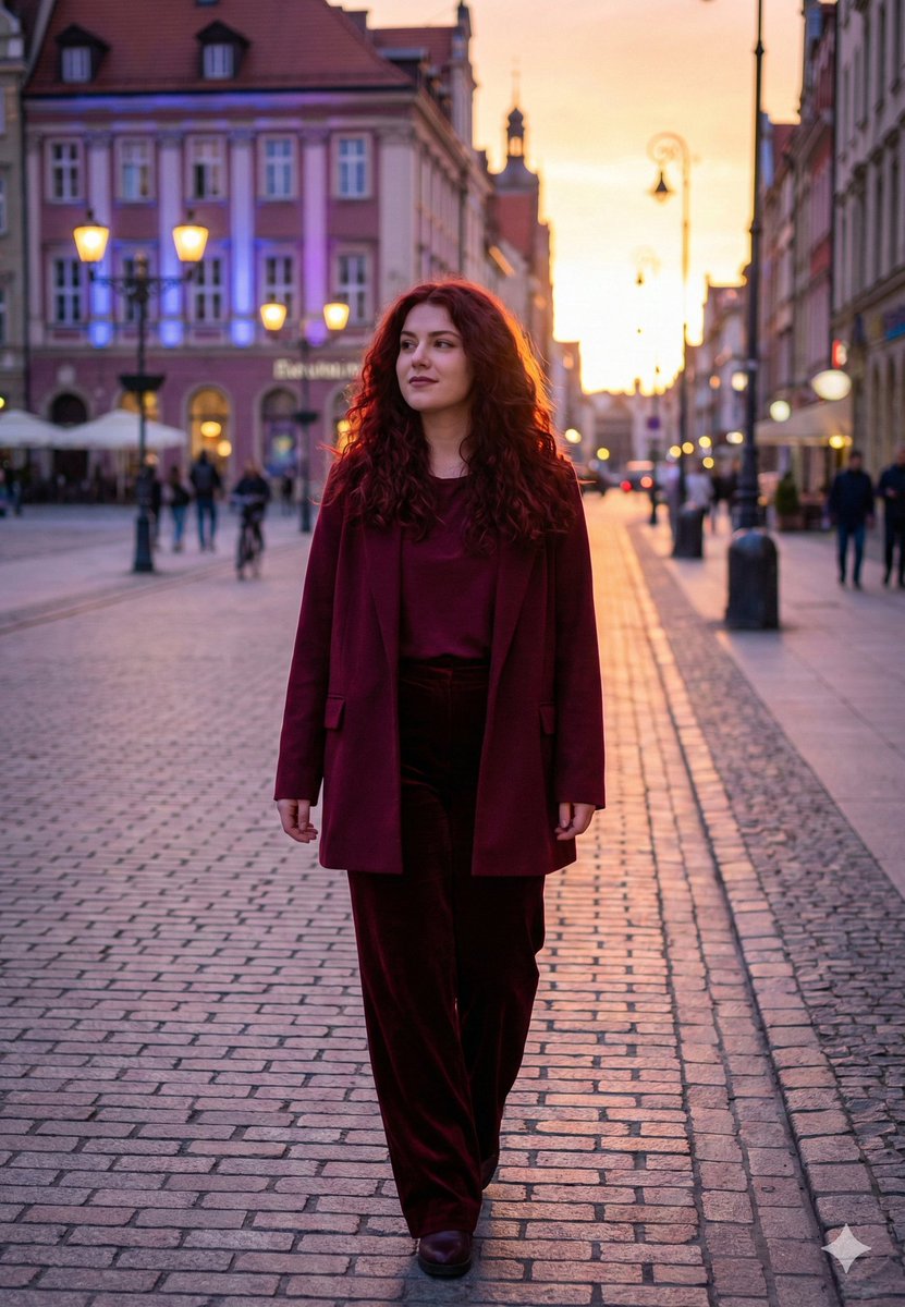 Cinematic Street Photography Portrait