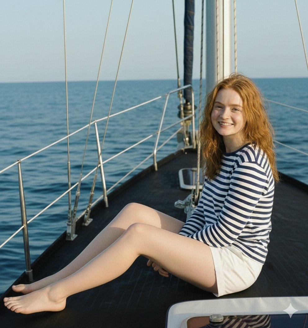 Four-Panel Yacht/Sailboat Scene Generation Prompt 3