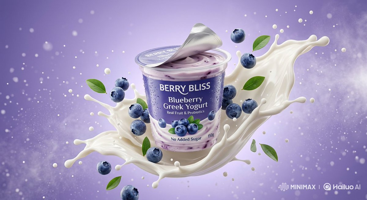 Ultra-Realistic Product Photography of Yogurt 2