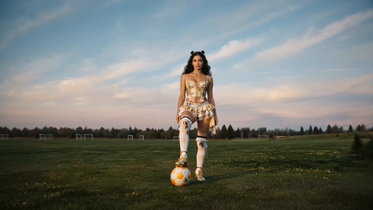 High-Fashion Football Shoe Ad Video Prompt
