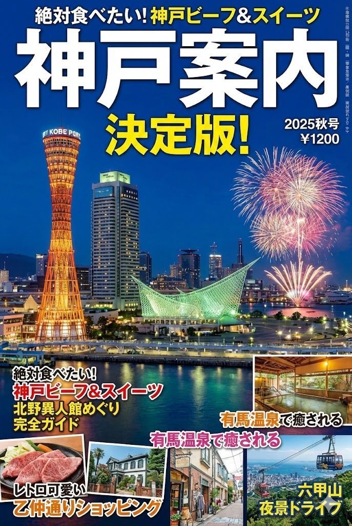 Magazine Cover Generation for Kobe Tourism