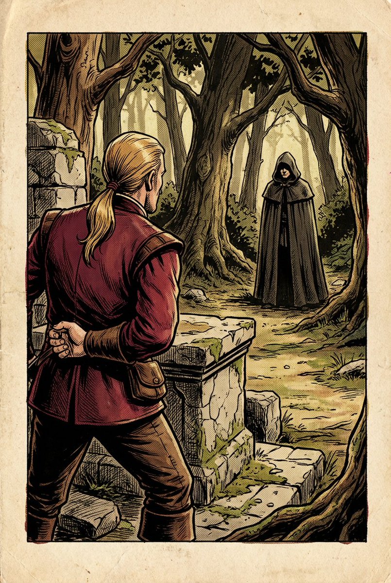 1980s RPG manual illustration (variant)