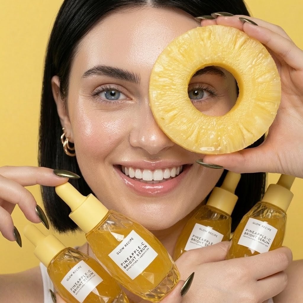 Tropical Skincare Product Photography 2
