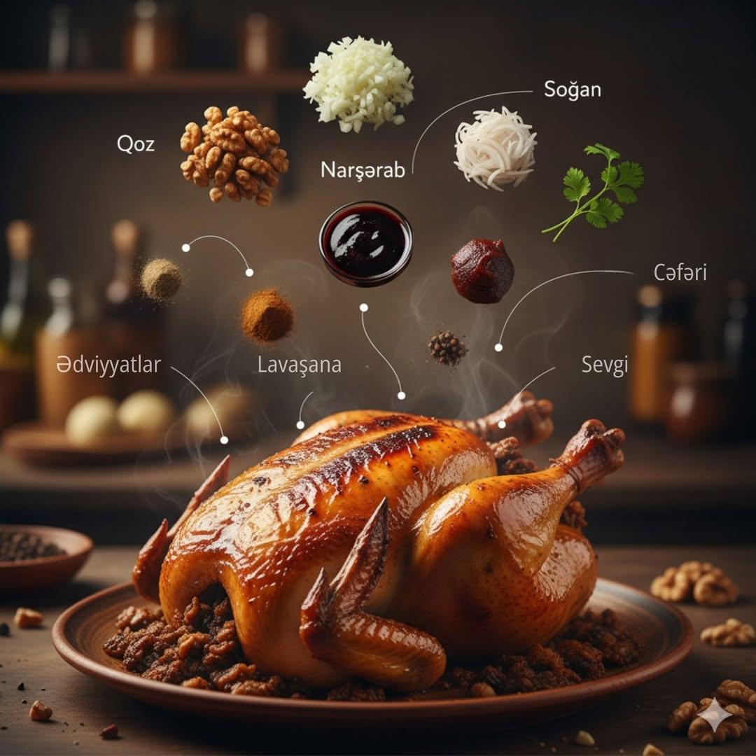 Cinematic Food Infographic of Levengi Chicken 2