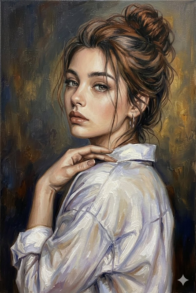 Multi-Medium Portrait Study 2