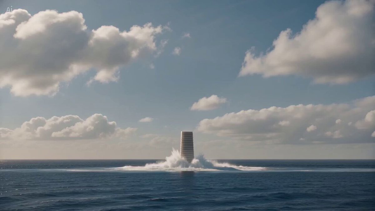Epic Ocean Staircase Future Vision Prompt