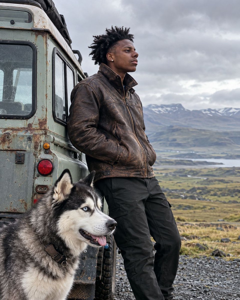 Icelandic Countryside Snap with Husky 3