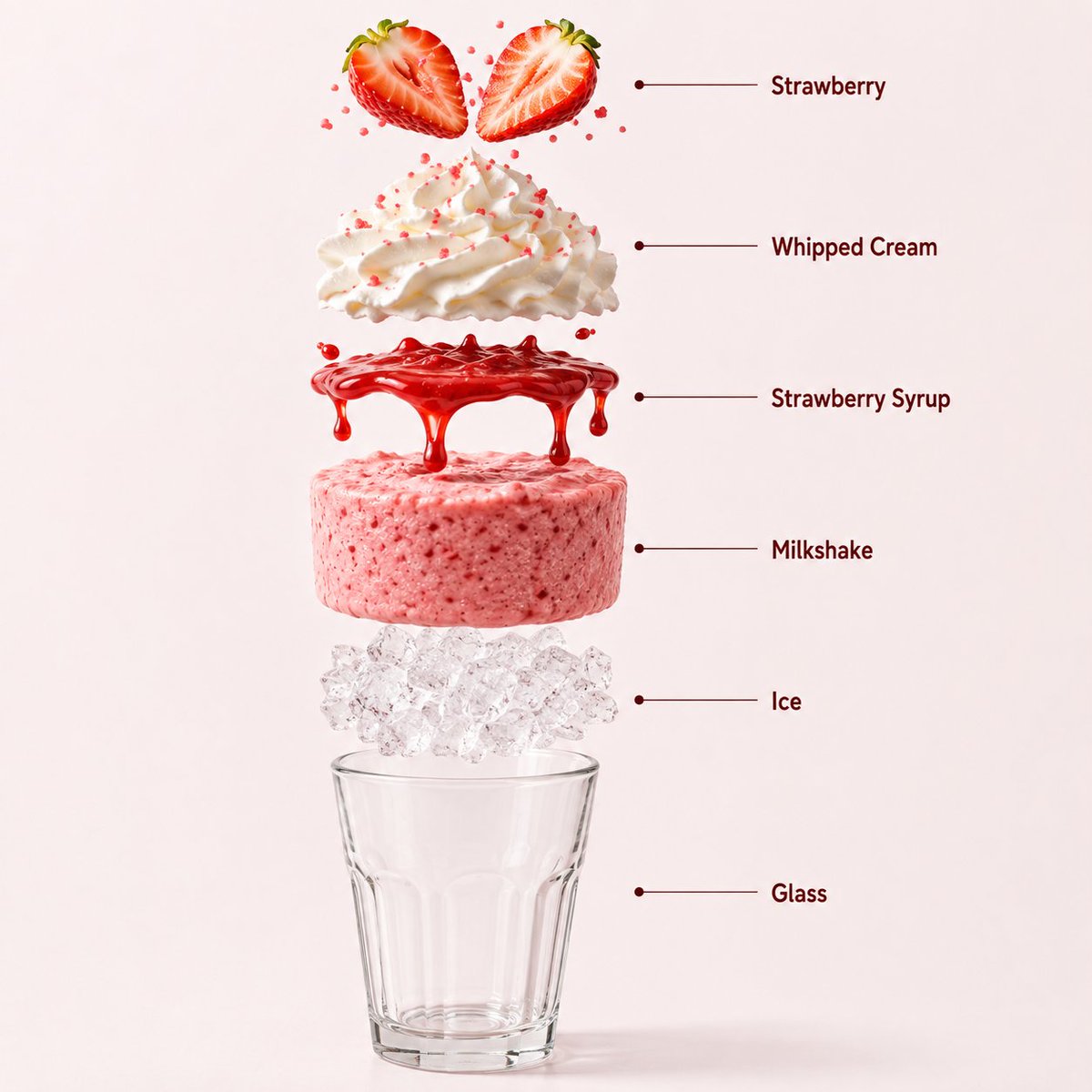 信息图 / 教育视觉图 - Milkshake 产品信息图