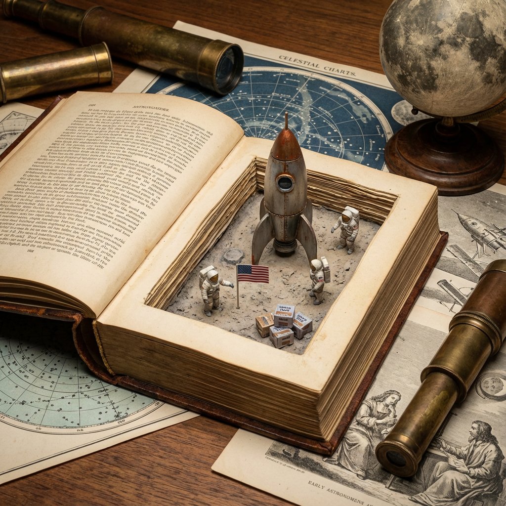 History of Gaming Diorama Book Template Prompt 2