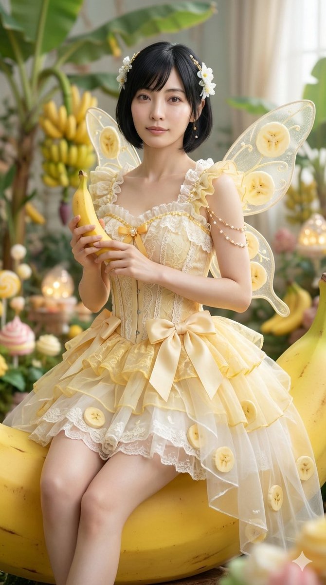 Cinematic Action Video Prompt: Banana Fairy vs. Zombies 3