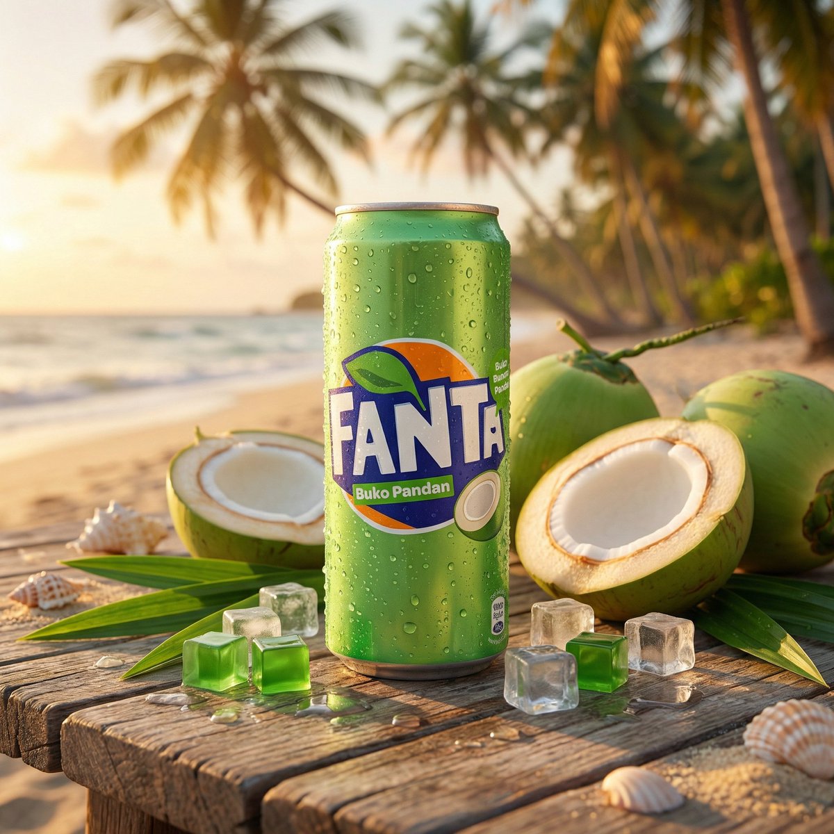 Hyper-realistic Fanta Product Shot Prompt 4