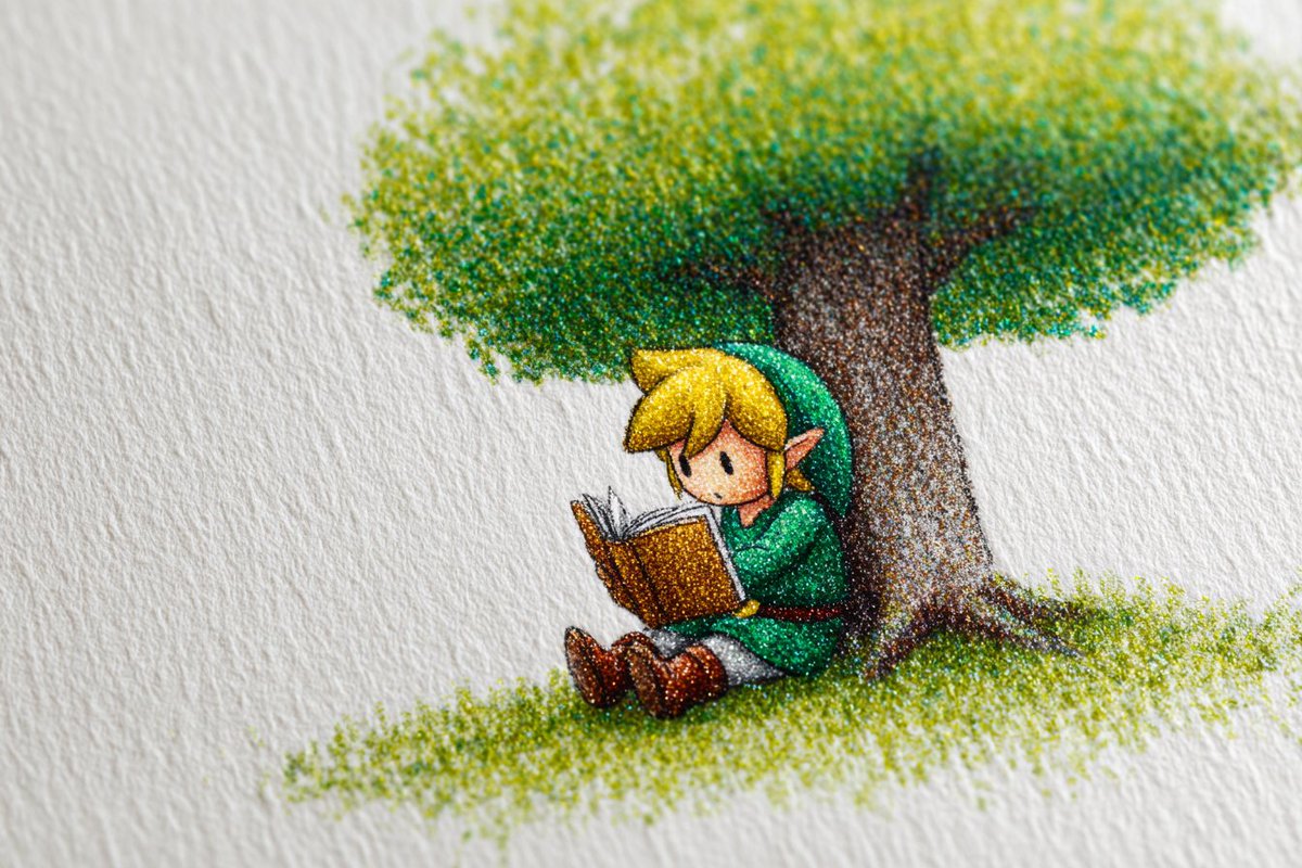 Children's Book Illustration Style Prompt for Character Drawing 8