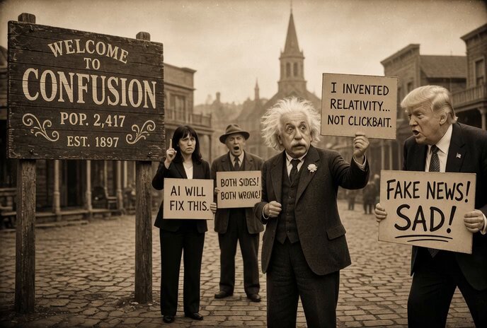 Silent Movie Parody Prompt