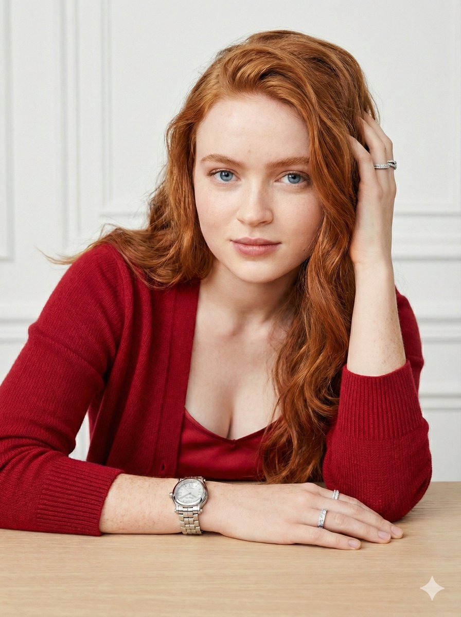 Sadie Sink Editorial Portrait Prompt 2