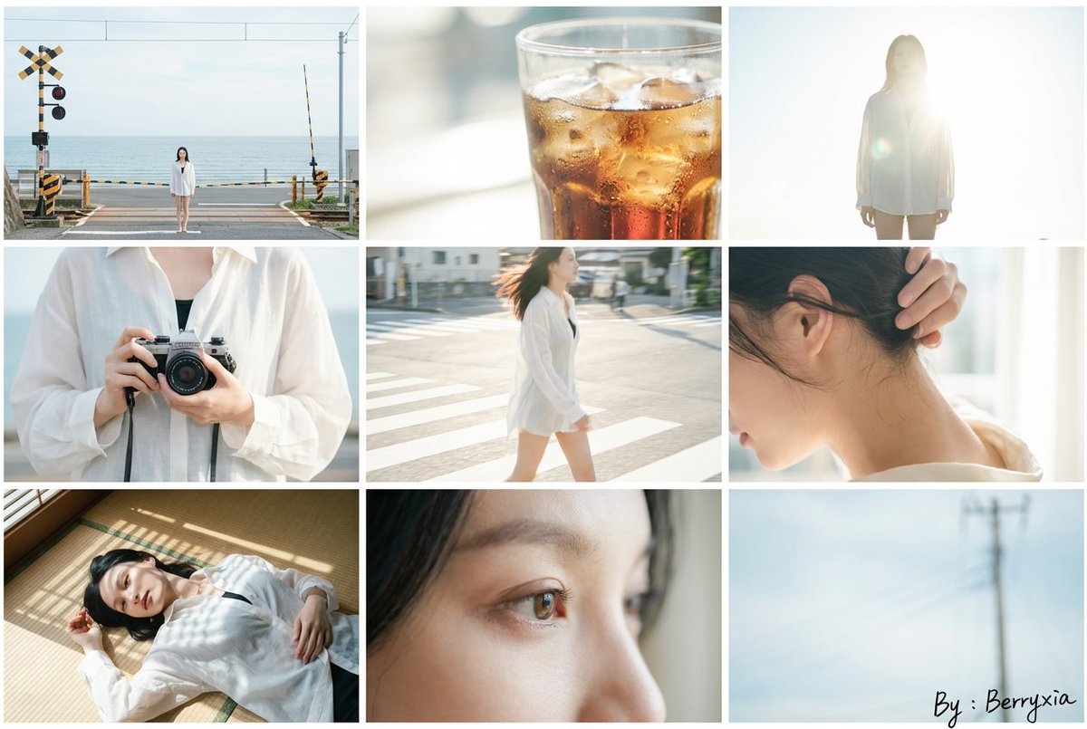 9-grid Japanese photobook layout prompt for Nano Banana Pro 3