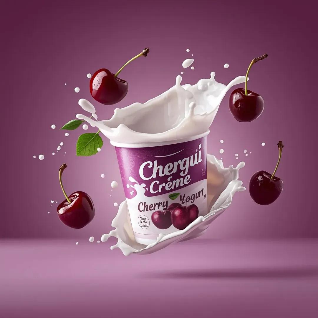 High-End Commercial Yogurt Product Photography Prompt for Nano Banana Pro 3