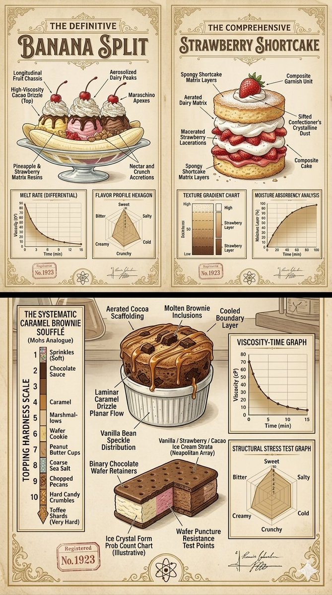 Scientific Dessert Blueprint 2