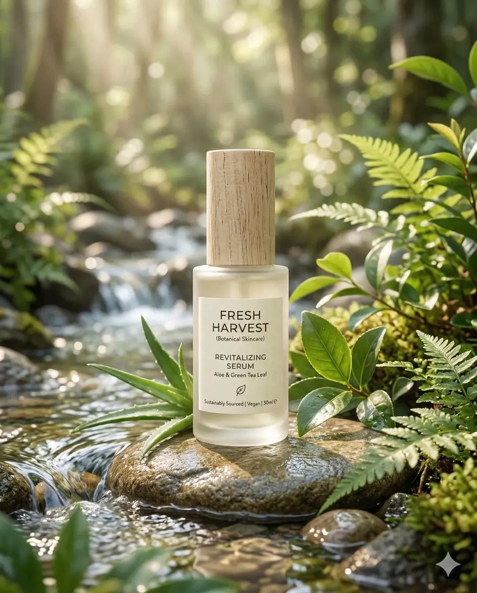 Eco-Friendly Skincare Product Photography 2