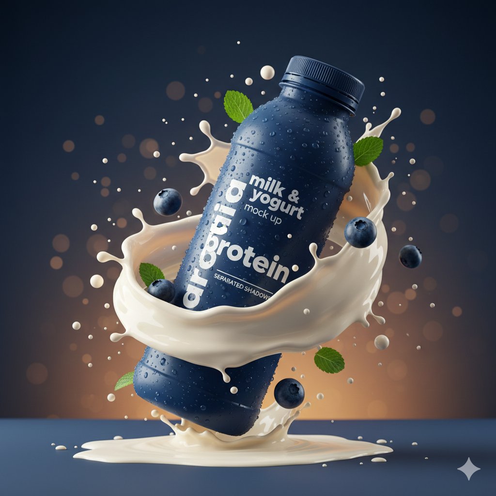 Hyper-realistic Product Photography with Dynamic Splash Effects 2