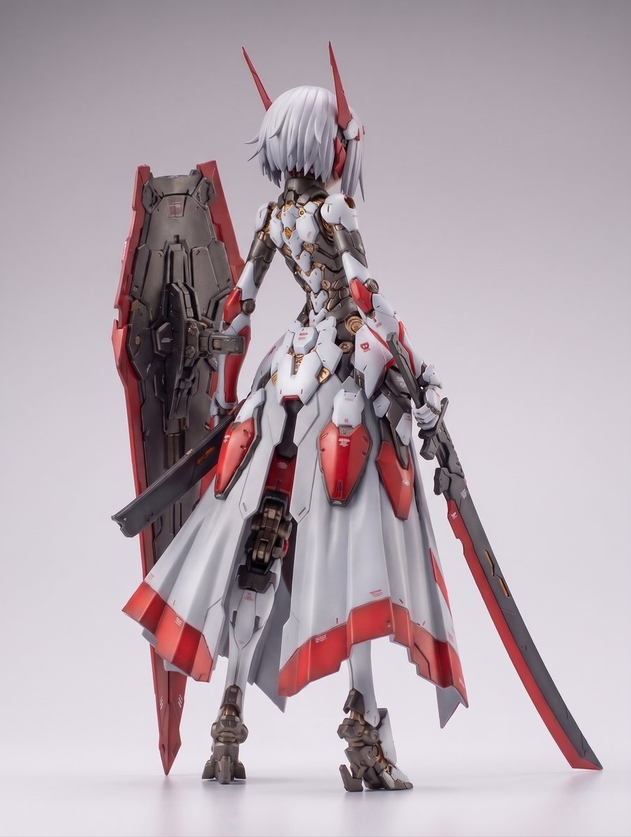 Knight Mecha Girl Model Kit Style 4