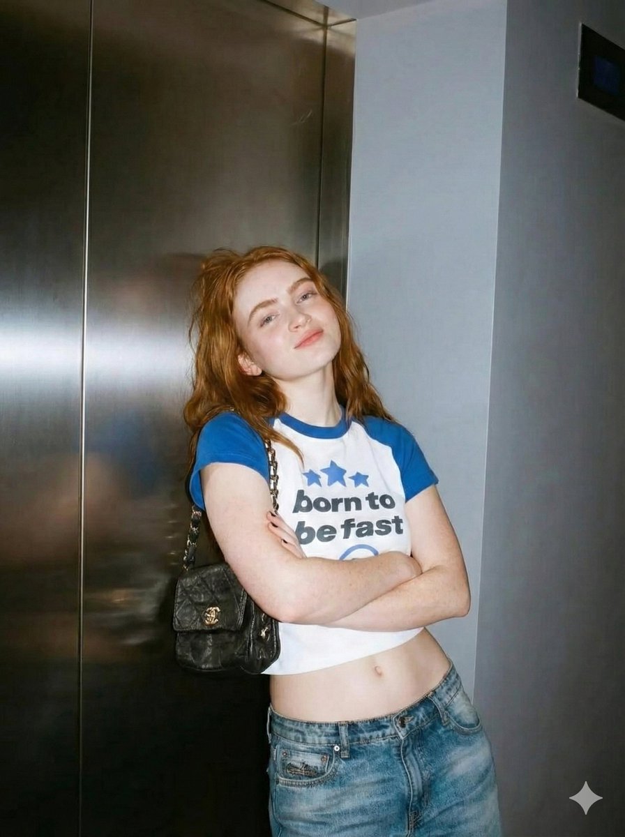 Y2K Inspired Snapshot of a Young Woman 3