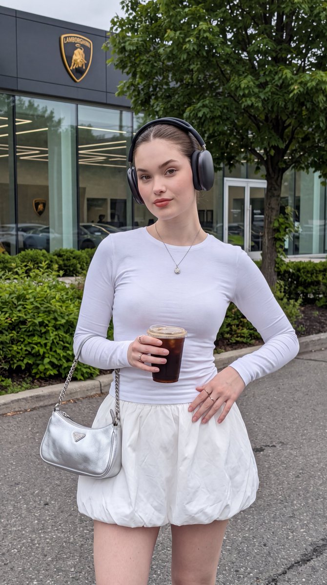 Urban Street Fashion Candid Portrait 2