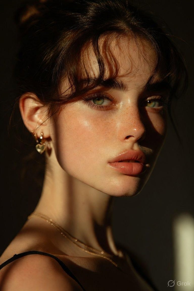 Cinematic Golden Hour Close-up Portrait 2