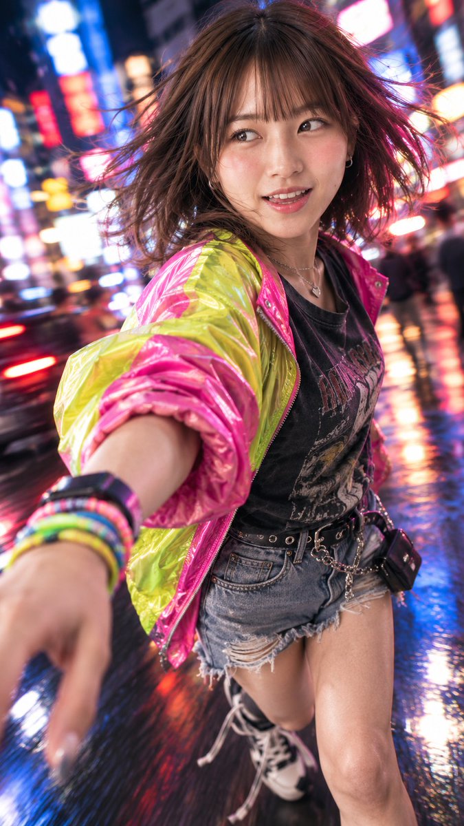 Profile / Avatar - Night City Dash Photo Style