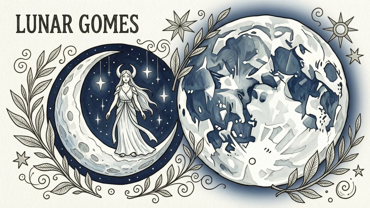 Mystical Lunar Goddess Collage 4
