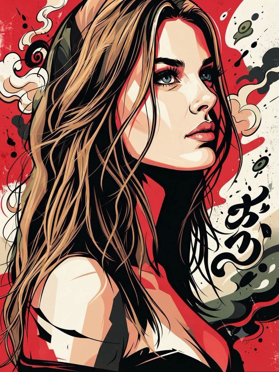 Neo-Retro Vector Illustration Poster 3