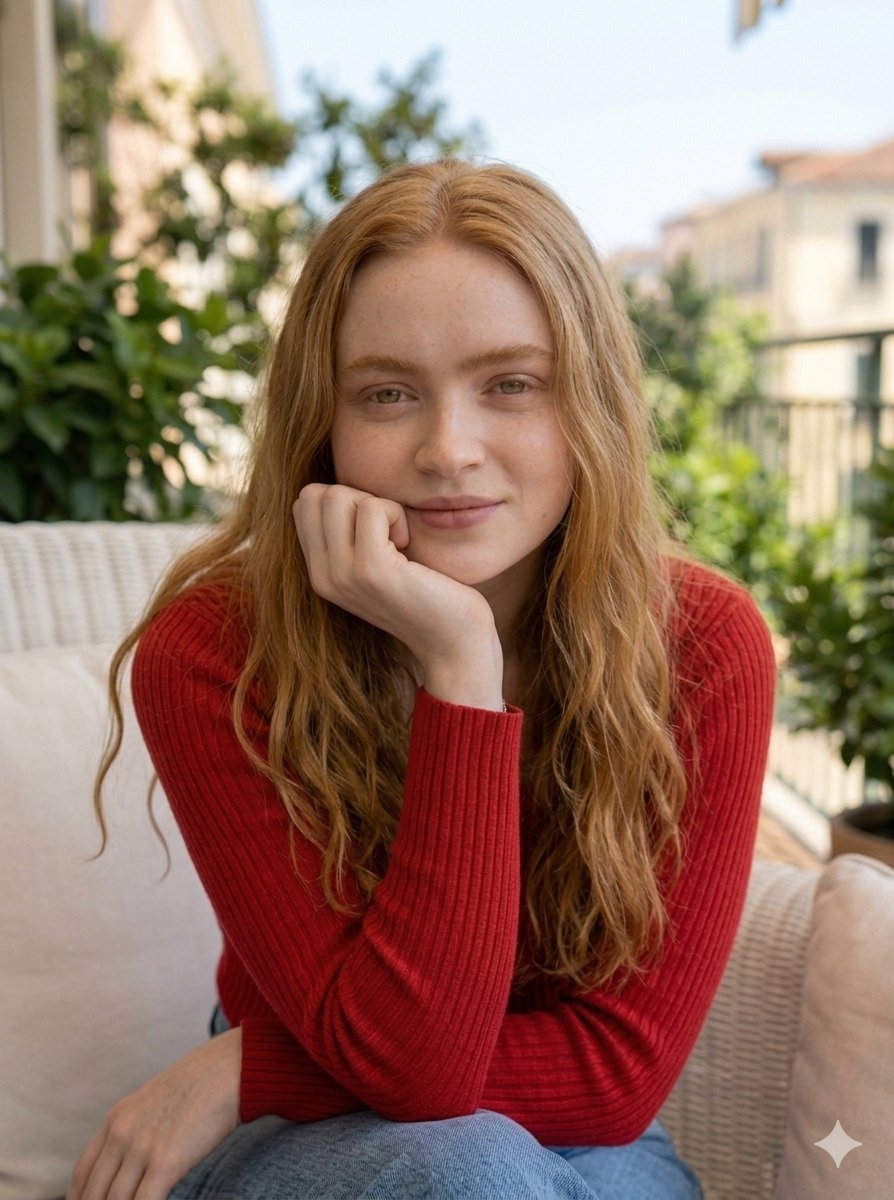 Summer Balcony Relaxation Portrait 3