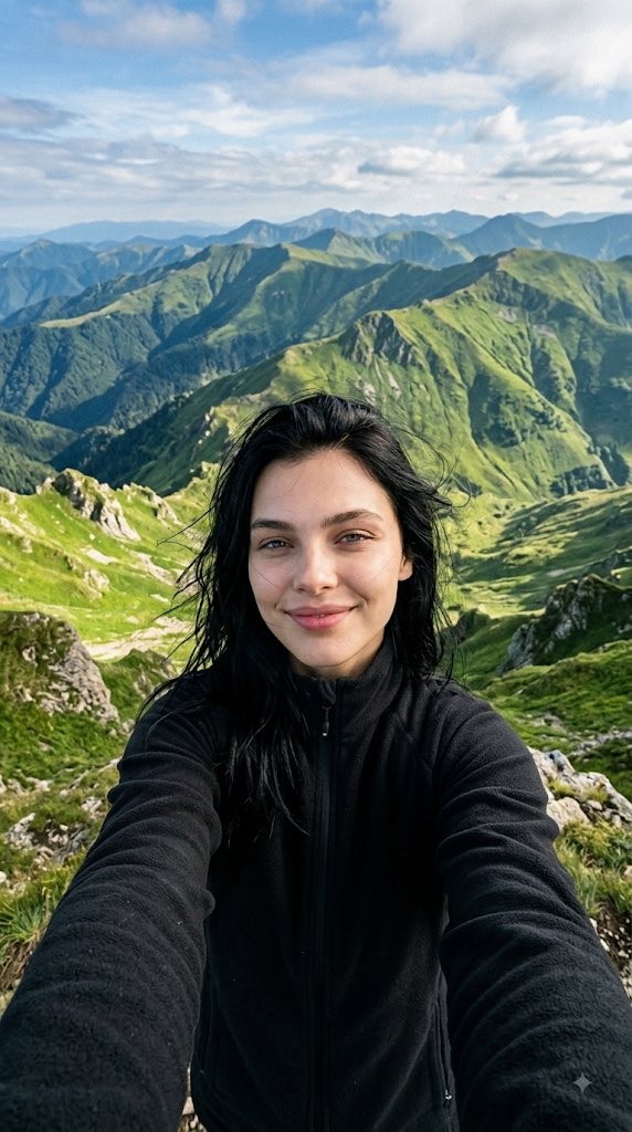 High Altitude Mountain Selfie 2