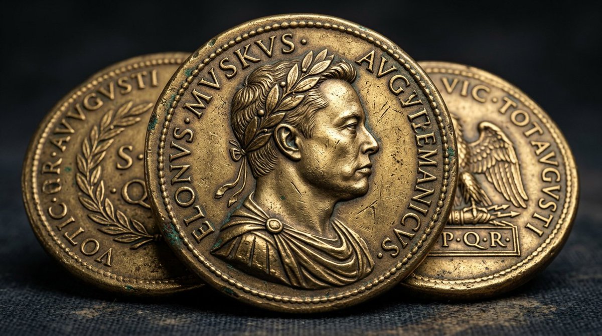 Hyperrealistic Ancient Roman Empire Coin 2