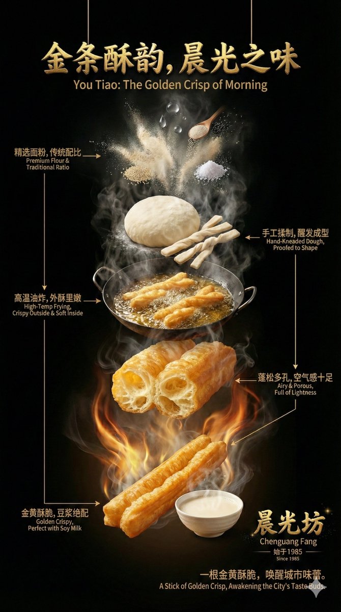 Advanced Commercial Food/Product Poster Template with Vertical Layering 2